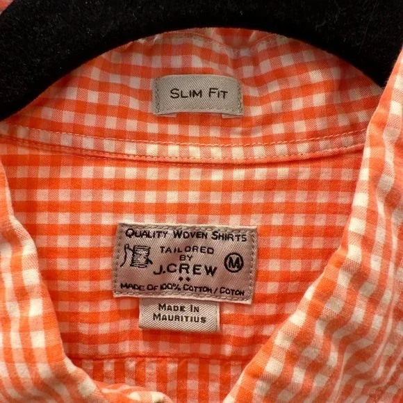 J. Crew Gingham Button Down - Medium Slim - Picture 6 of 6